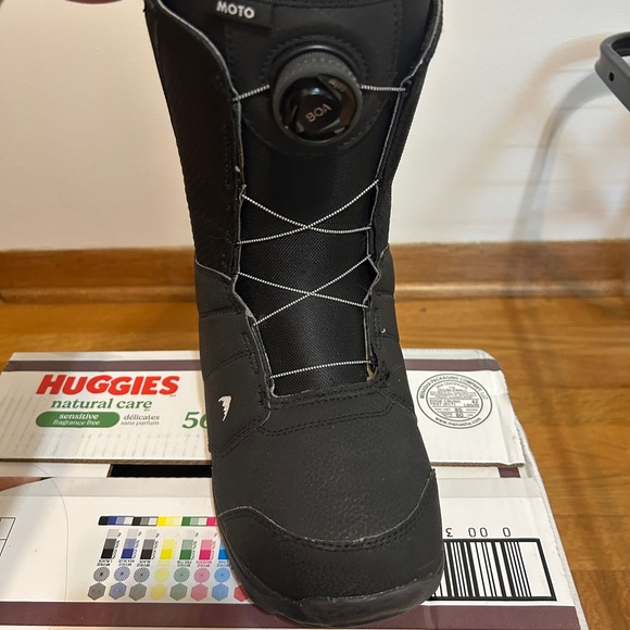 Burton Moto Boa Snowboard Boots Men\'s Size 10